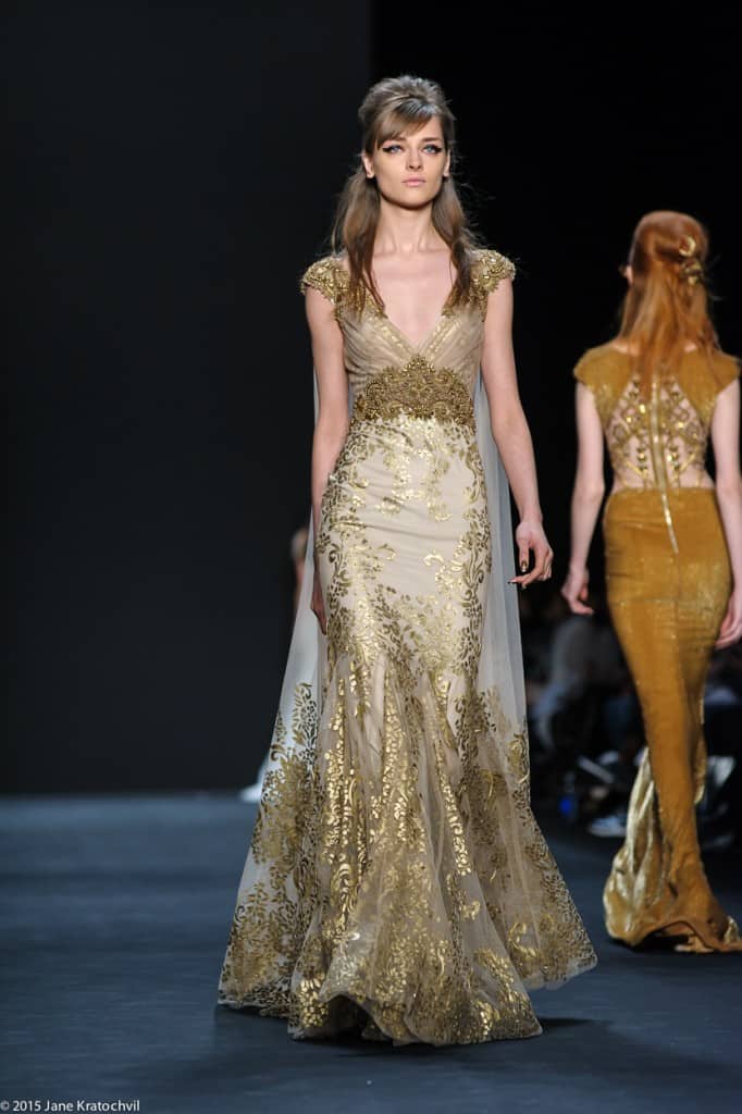 Badgley Mischka Fall 2015 - Photo by Jane Kratochvil