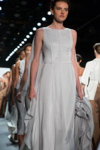 Models walking the runway during the John Paul Ataker NYFW collection