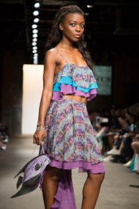 A look from the ACID NYC Runway Show at the NOLCHA Fashion Week events