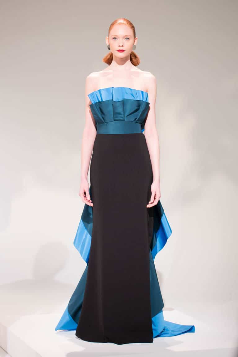 Elizabeth Kennedy Evening Gowns - Fall 2017 NYFW Collection