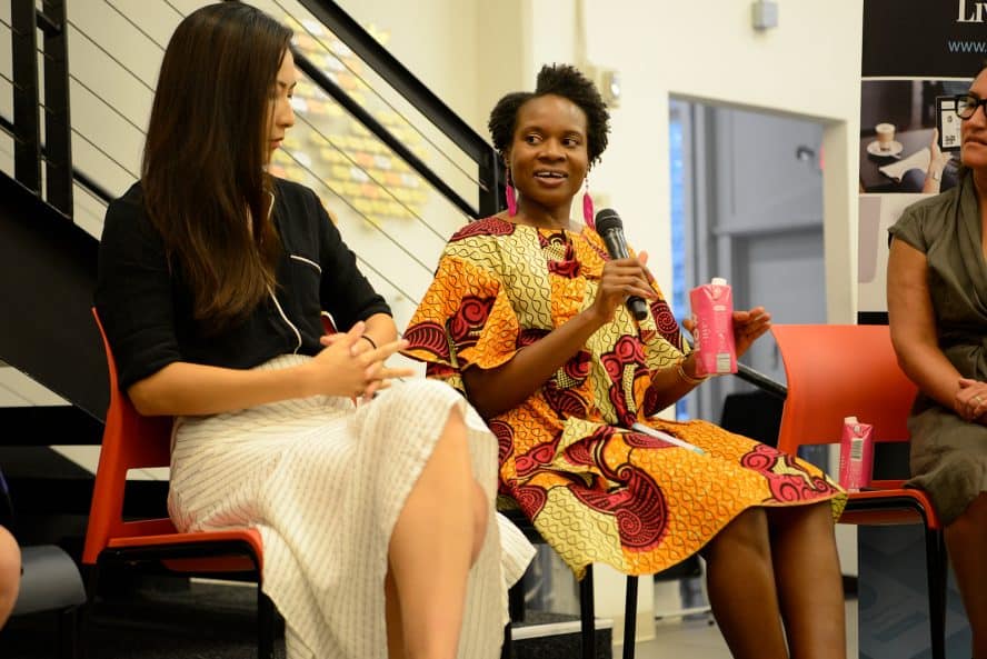 Eldonie Mason at Fashion Mingle's NYFW Influencers Unscripted Panel