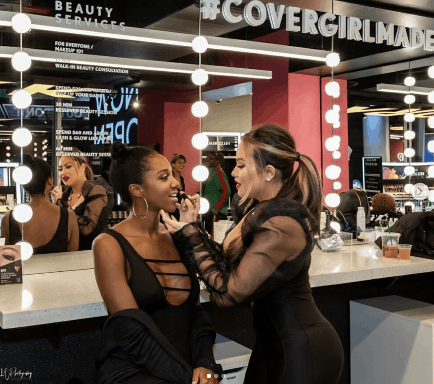 Krystal was the Featured Makeup Artist and did Covergirl makeovers on Influencers and attendees at the Covergirl Flagship in Times Square. Photographer Keith McCutheon. Photographer Keith McCutheon