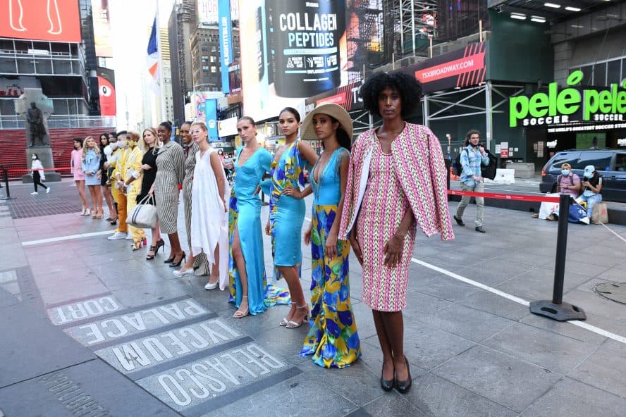 2020 Times Square Fashion Week